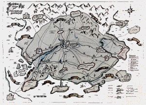 Stadtplan der Wissensstadt