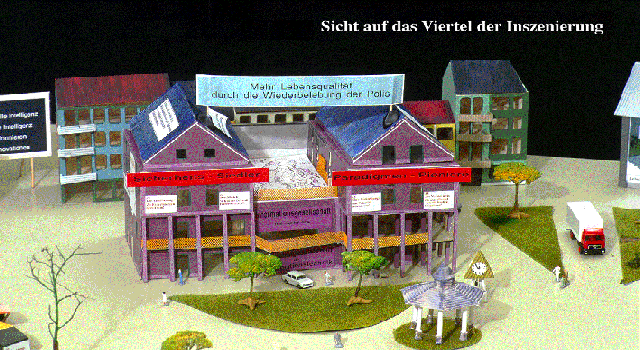 Das Viertel der Inszenierung im Zentrum der Wissensstadt